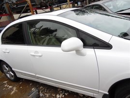 2008 Honda Civic EX-L White Sedan 1.8L Vtec AT #A24874